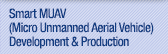 Smart MUAV (Micro Unmanned Aerial Vehicle) Development & Production
